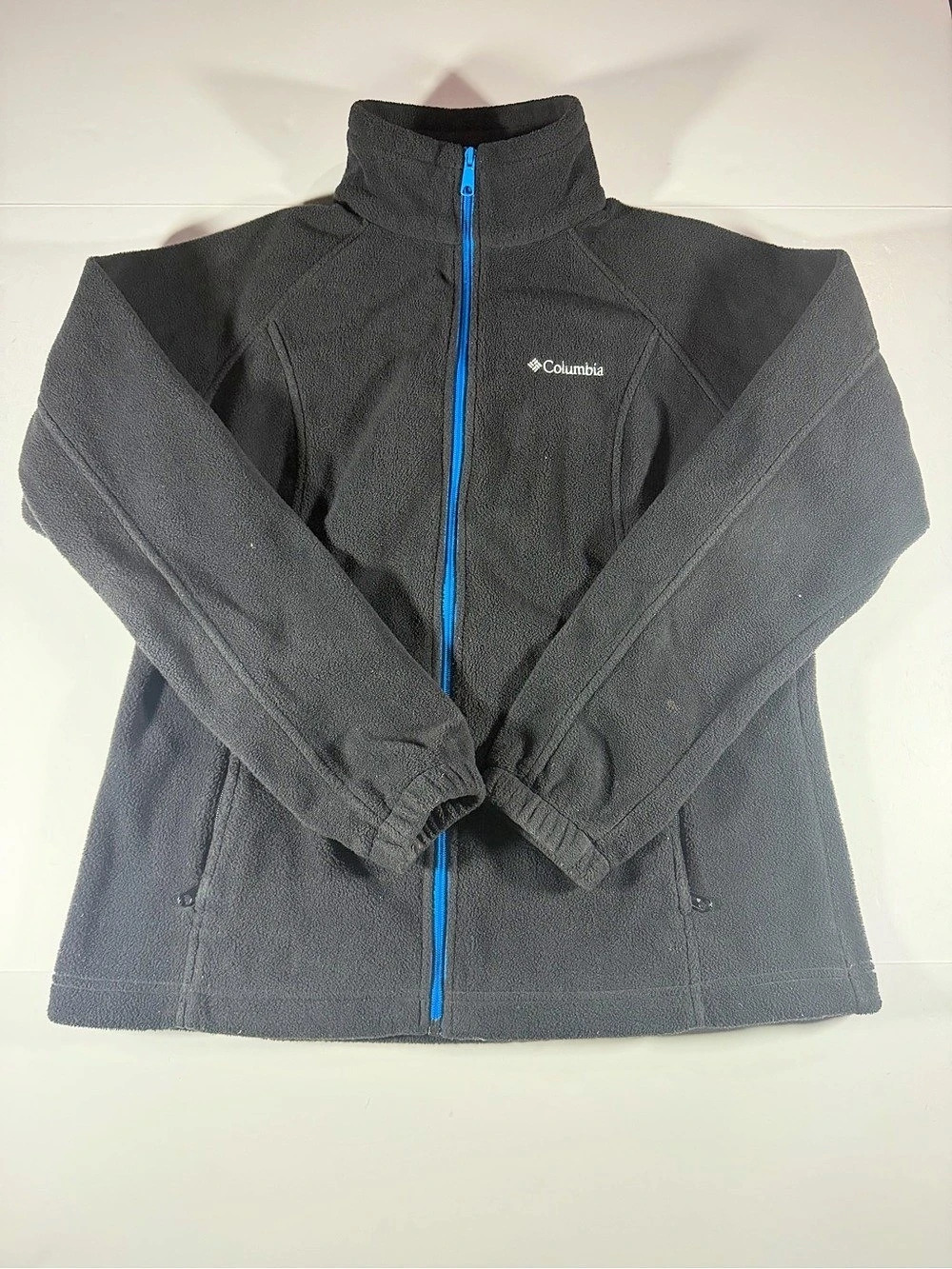 Columbia Women's Benton Springs Full Zip Fleece Jacket Black Large